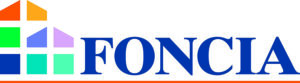 Logo de la société Foncia spécialisée dans la gestion de copropriétés et la gestion de syndic.